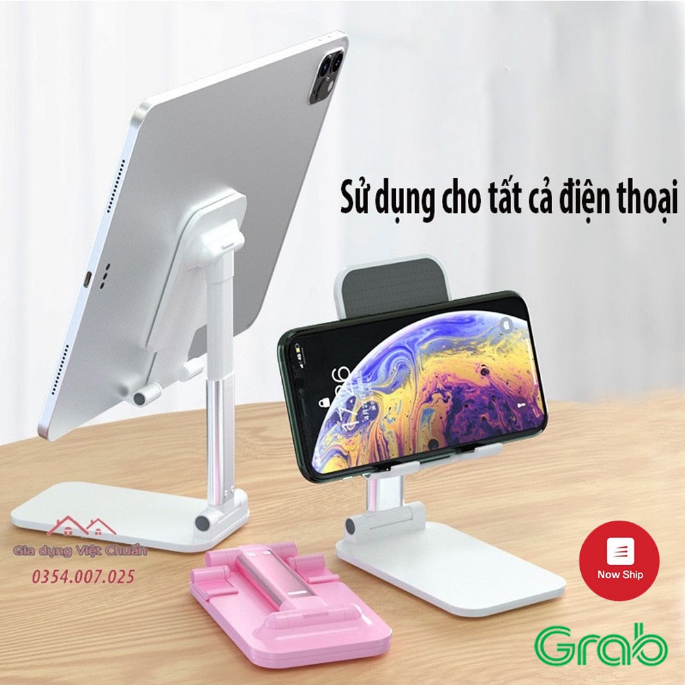 Giá đỡ điện thoại iPad để bàn có thể gập gọn, chống tê mỏi tay GD151