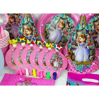 SET sinh nhật để bàn 13 món - Công Chúa Sofia