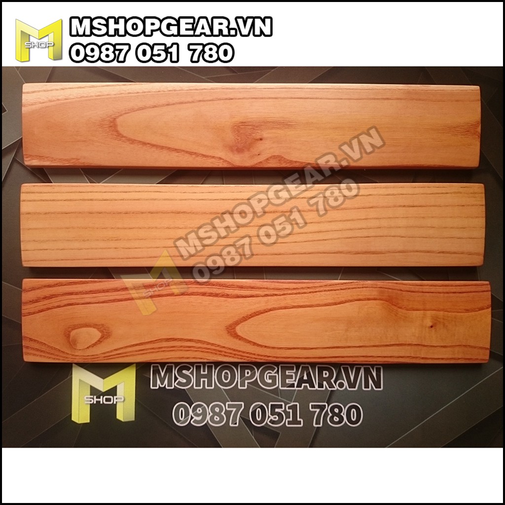 Kê tay gỗ nguyên khối cho bàn phím cơ Fullsize/TKL/Mini 60%/68% | BigBuy360 - bigbuy360.vn