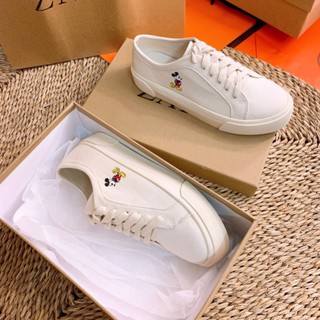 (VIDEO) Giày Thể Thao Nữ Zara Chuột Mickey Fullbox Tag Mạc Hàng Xuất Dư