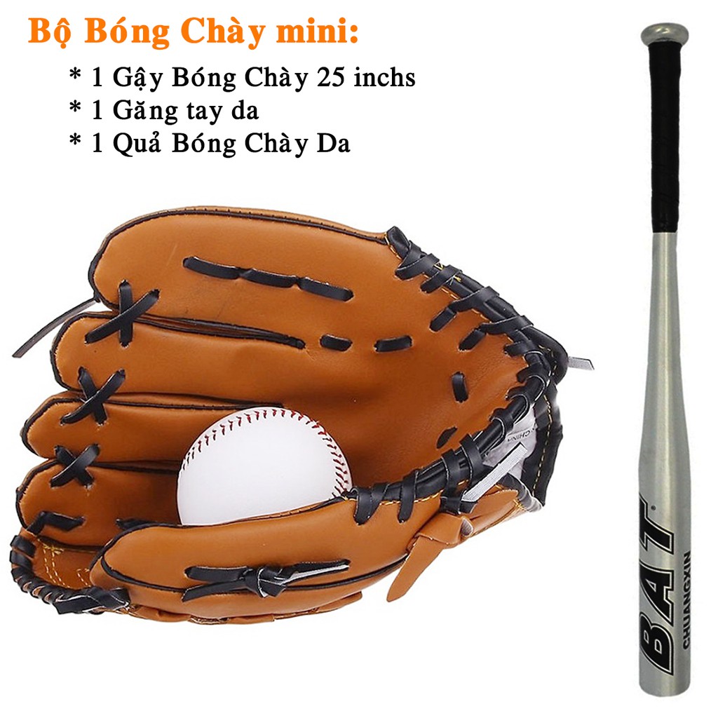 Bộ Đồ Chơi Bóng Chày Mini Cho Trẻ Em Từ 5 – 15 Tuổi Chính Hãng Amalife - Kèm Gậy Bóng Chày Cao Cấp