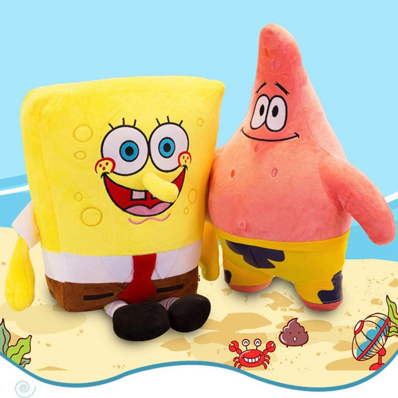 Thú Nhồi Bông Hình Nhân Vật Hoạt Hình Spongebob 10 &quot;và Patrick 11&quot; 84224207