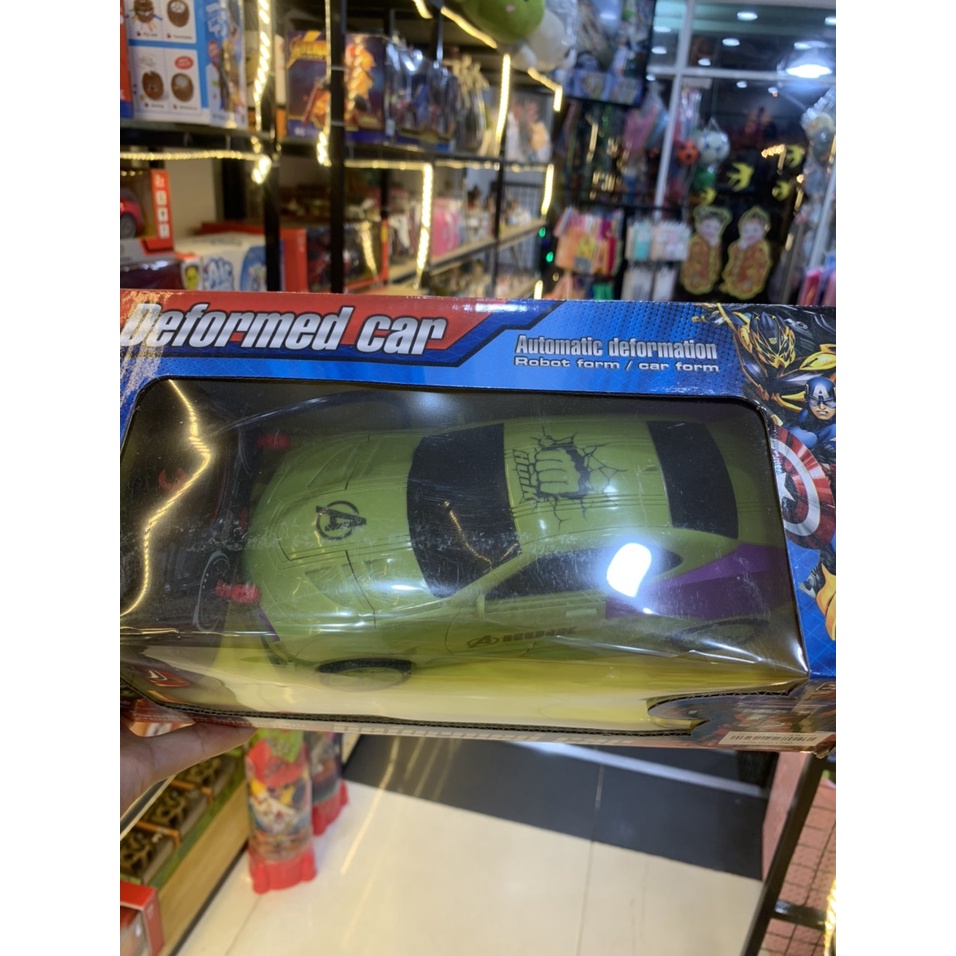 Đồ chơi xe điều khiển từ xa Deformed Car HULK