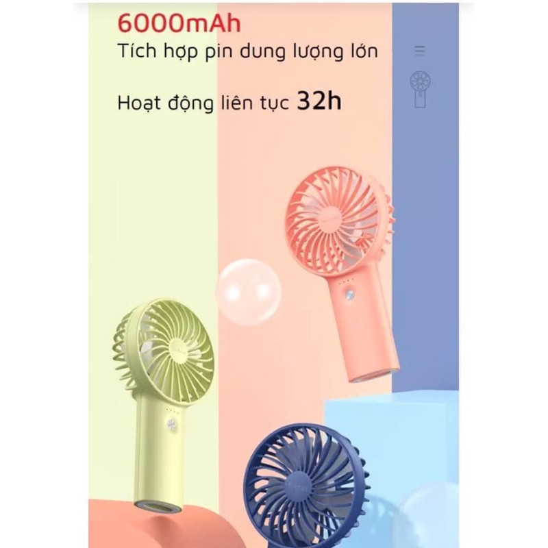 🤙 Quạt Cầm Tay Yoobao Xịn - Pin Khủng - Giá Rẻ