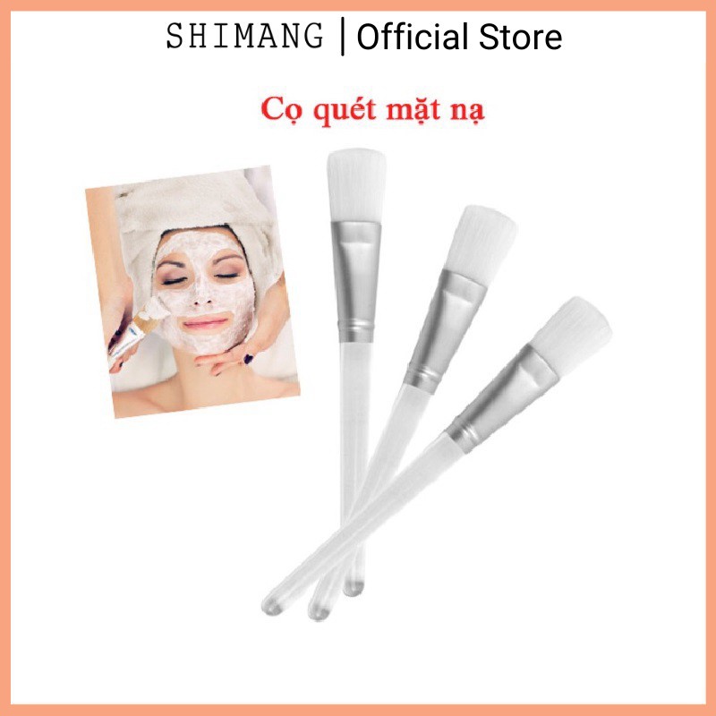 Cọ quét mặt nạ , chổi quét mask cán trong loại 1 LCTD1