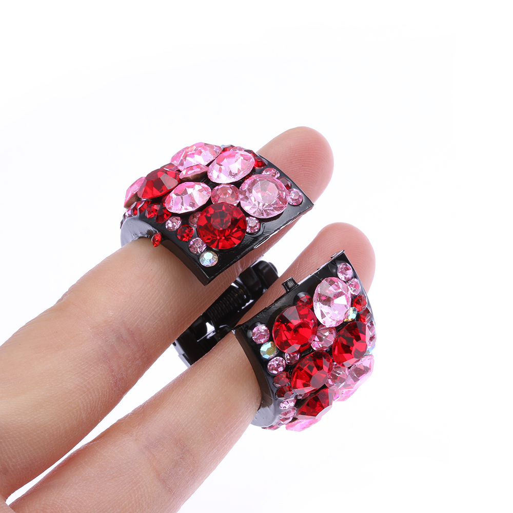 Kẹp tóc càng cua mini đính đá sang trọng cho nữ