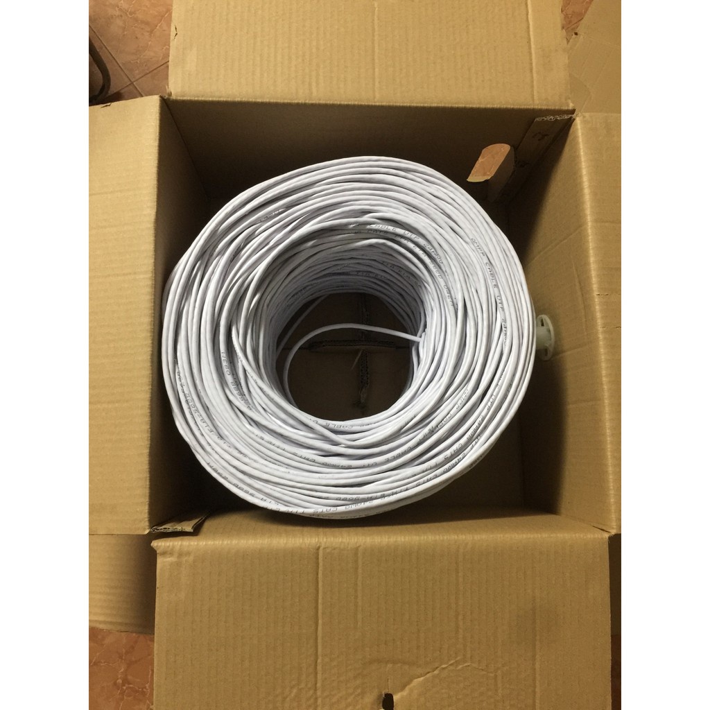 Dây cáp mạng Cuộn dây mạng Cat 5 Cat 6 AMPP Arigato Tika...Cáp mạng Cat 5e cuộm 305m chất liệu hợp kim cao cấp APELE