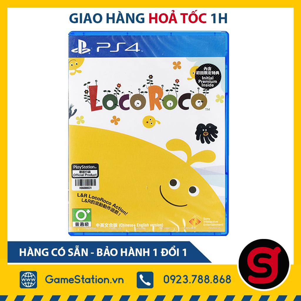 Đĩa Game PS4: Loco Roco