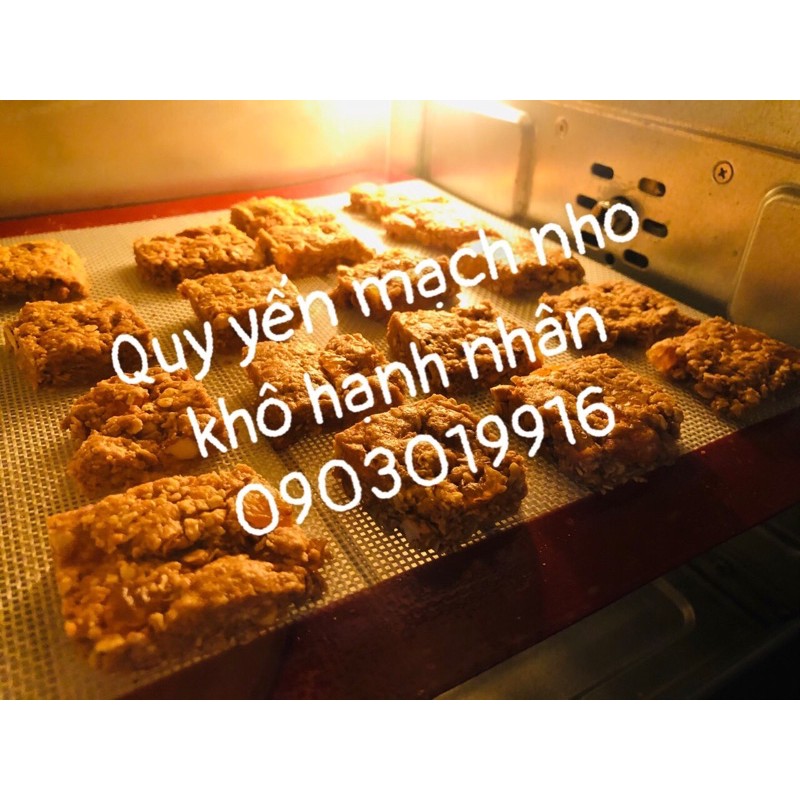 Bánh quy Cookie yến mạch nho khô hạnh nhân