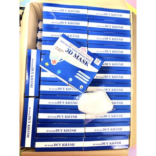 Khẩu trang 3D mask in LOGO 2 mặt siêu ôm hàng chuẩn giá rẻ