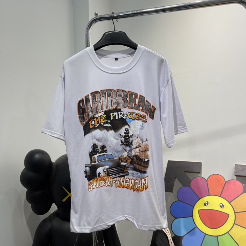 Áo thun unisex Caribbean áo thun cướp biển kun shop