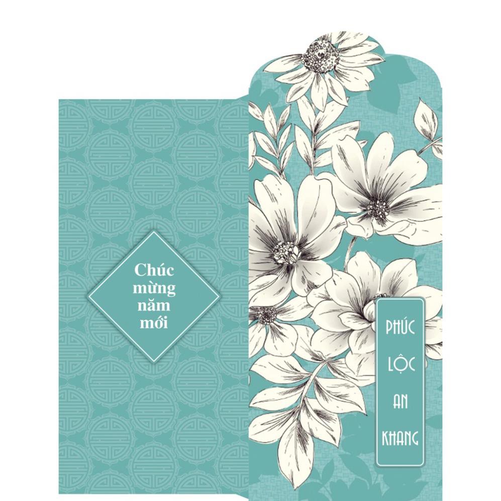 Bộ 18 Lì Xì Hoa Tết