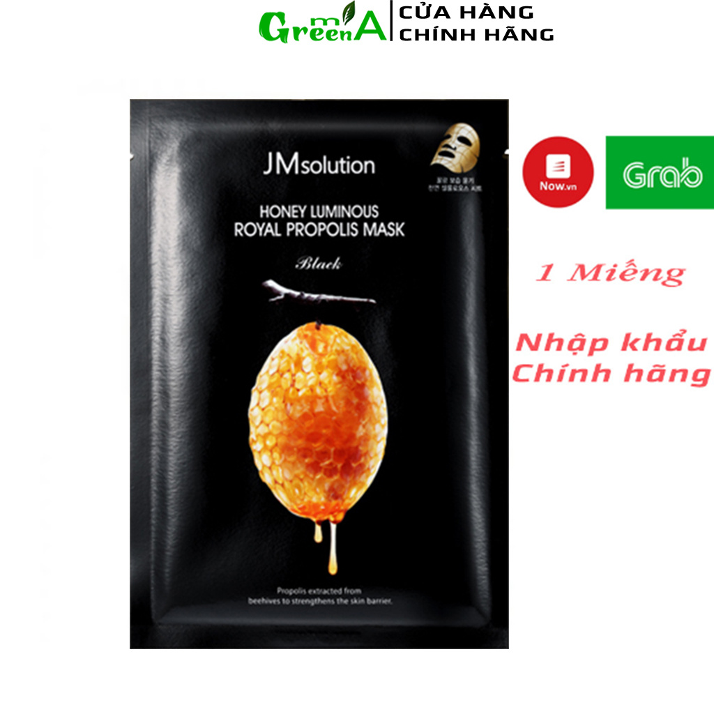 Mặt Nạ Sáp Ong Jm Solution Honey Luminous Royal Propolis Mask 30ml [CÓ MÃ QR CODE CHECK CHÍNH HÃNG]