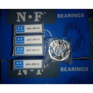 Bộ 5 cái ổ bi - bạc đạn n.f 6201 2rs v3