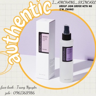 280ml Nước Hoa Hồng COSRX AHA/BHA CLARIFYING TREATMENT TONER 280ml