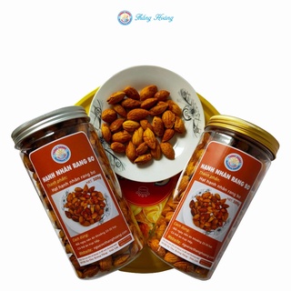 Hạt hạnh nhân rang bơ, nguyên vỏ, vỏ mỏng thanghoang 500gram