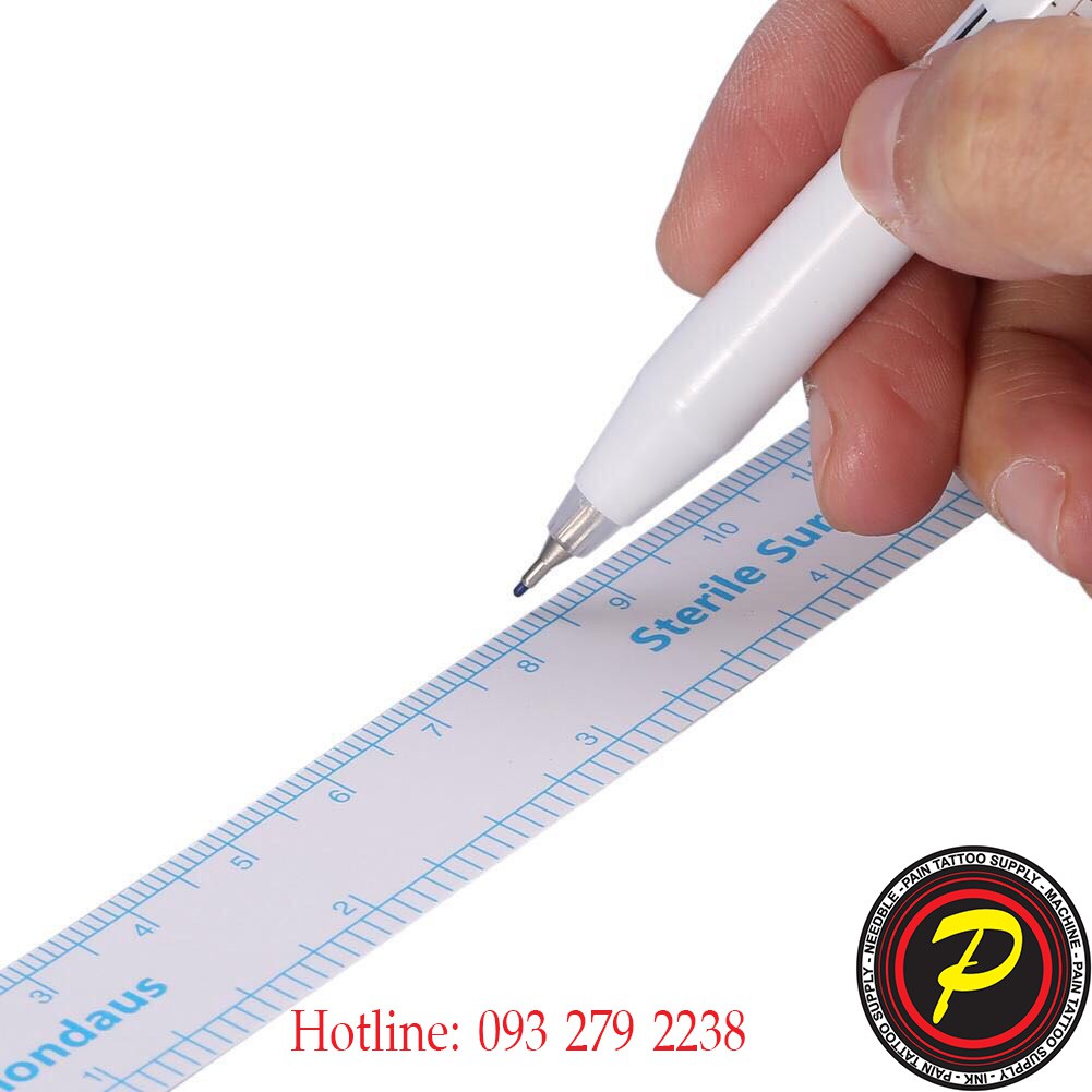 Bút vẽ lên da, định hình xăm hình và phẫu thuật - Loại hai đầu - Tondaus - Không Trôi