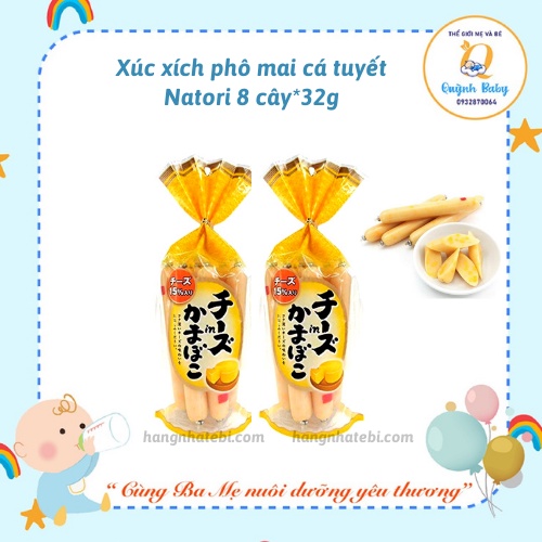 Xúc xích phô mai cá tuyết Nhật Bản
