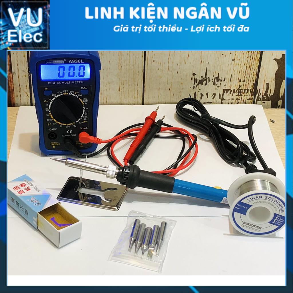 Đồng Hồ Đa Năng VC930L Chính hãng Kèm Bộ hàn TQ936