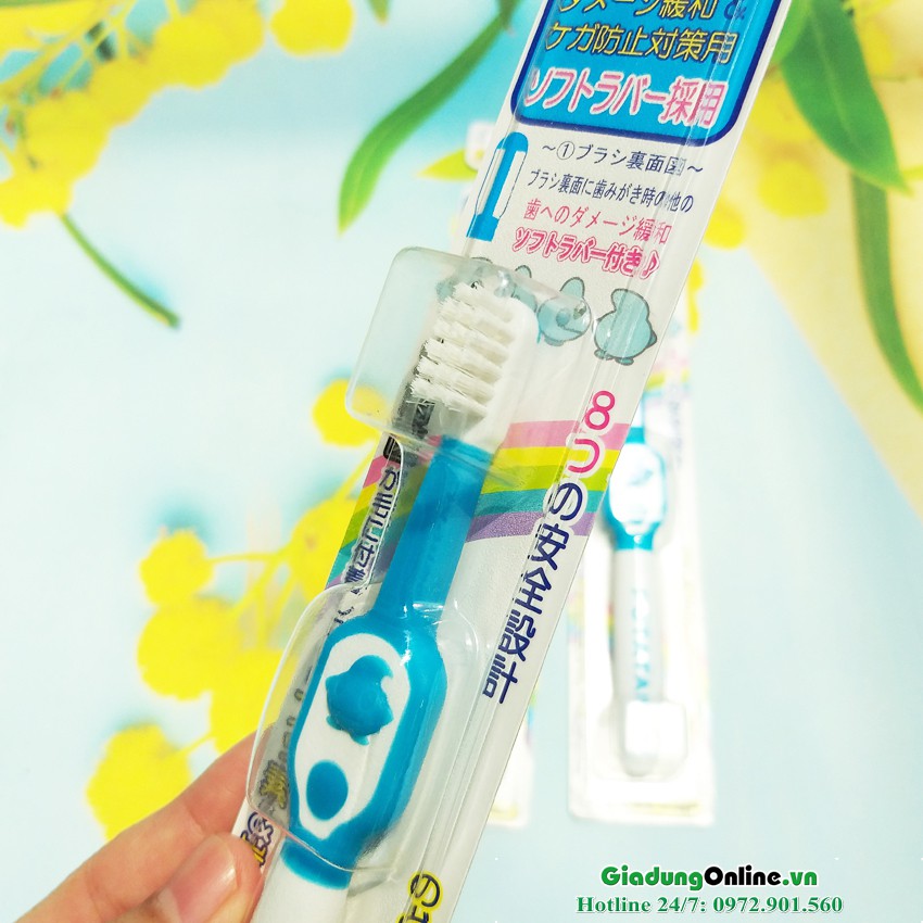 Bàn chải đánh răng Potatan cho trẻ từ 2 tuổi hàng Nhật