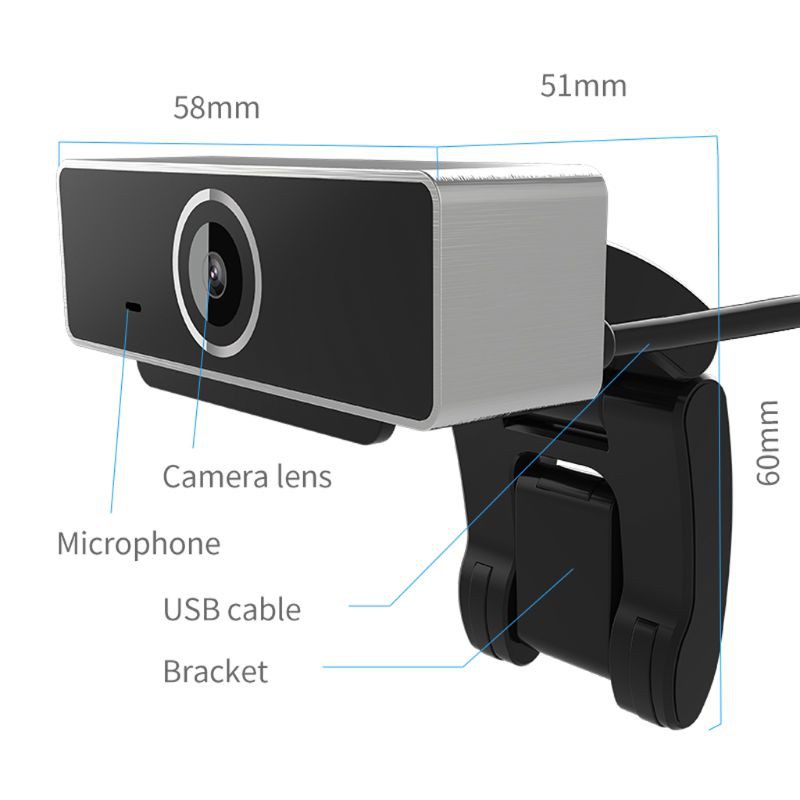 Webcam 1080p Có Mic 2.0mp Tự Động Lấy Nét Cho Laptop Pc | BigBuy360 - bigbuy360.vn