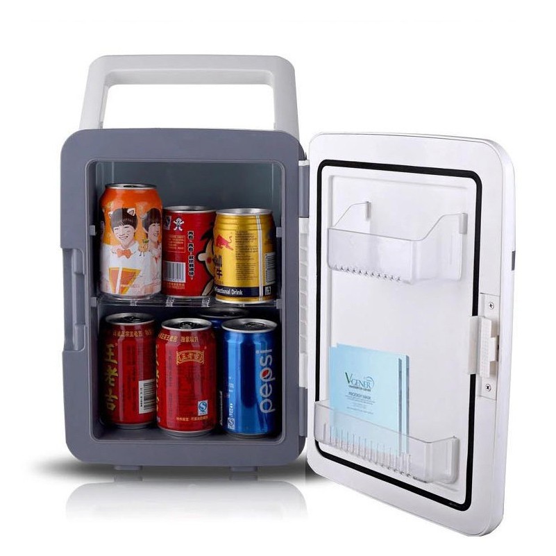 Tủ lạnh mini ABS xách tay 10L 12v và 220v - Home and Garden