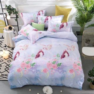 Bộ chăn gối Lụa Tencel 4 món sẵn hàng