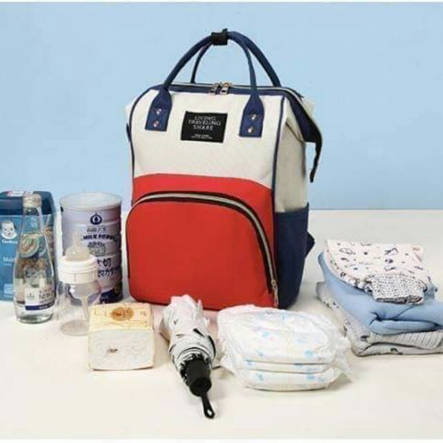 [ XẢ KHO] Ba lô bỉm sữa