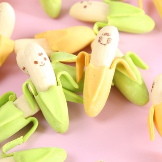Tẩy bút chì hình quả chuối ( 1 túi 2 chiếc )