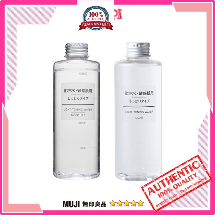 Toner Muji Light Toning Water