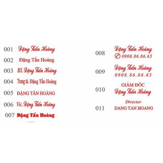 [SIÊU RẺ] Khắc dấu tên shiny s222 ( 1 dòng - 2 dòng) [CHẤT LƯỢNG]