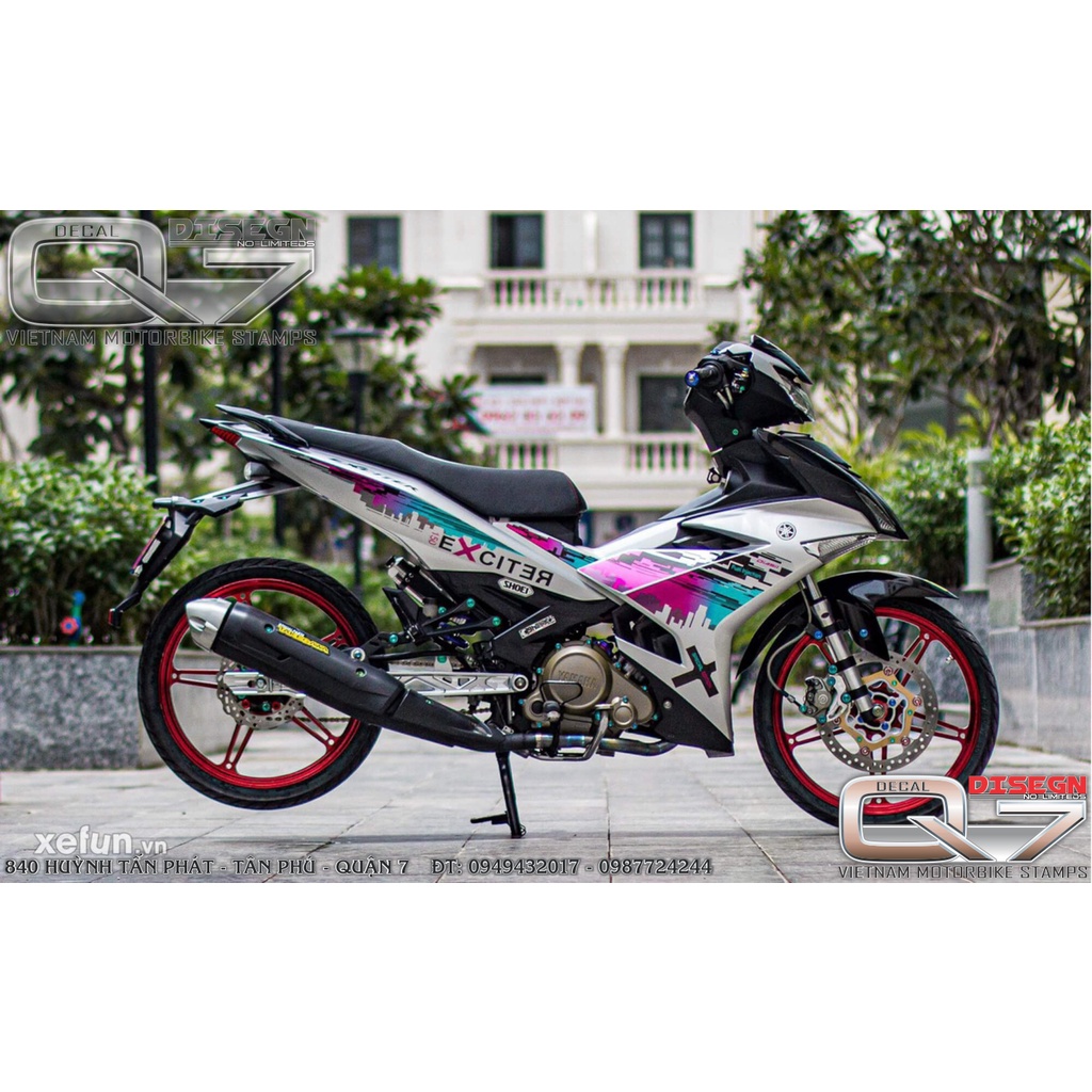 Tem Rời EXCITER 150 THÀNH PHỐ BẠC HỒNG