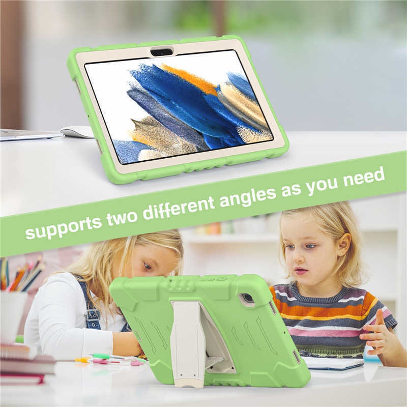 Ốp Máy Tính Bảng Silicon Chống Sốc Có Giá Đỡ Cho Samsung Galaxy Tab A8 10.5" X205 X200 2021