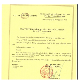 Siro ZinC Plex 100ml bổ sung kẽm và vitamin giúp trẻ ăn ngon hơn của Italy