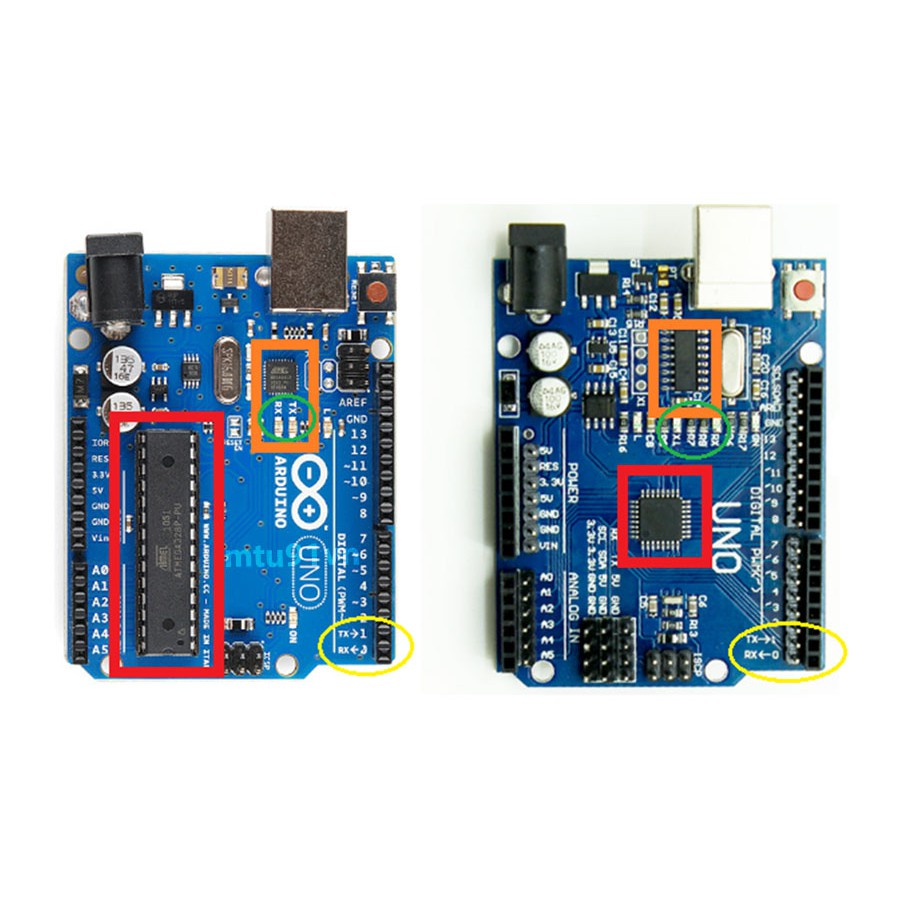 Arduino Uno R3 ATmega328P CH340 (SMD - Chip Dán) - Có Tặng Kèm Cáp