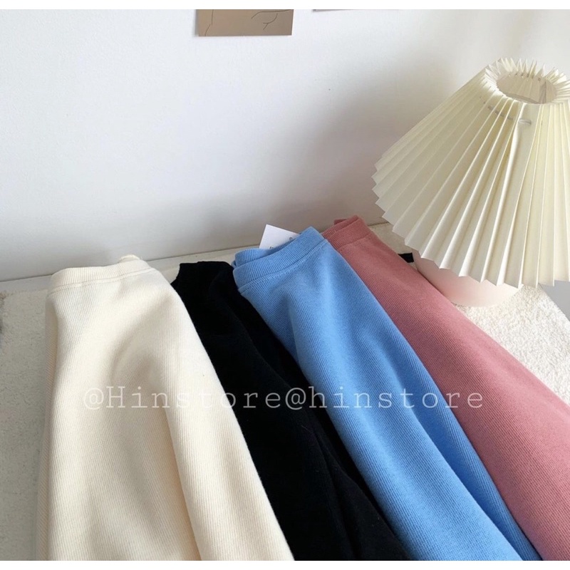 [HÀNG SẴN]Áo HOODIE nỉ tăm xẻ vạt trơn nhiều màu hàng quảng châu