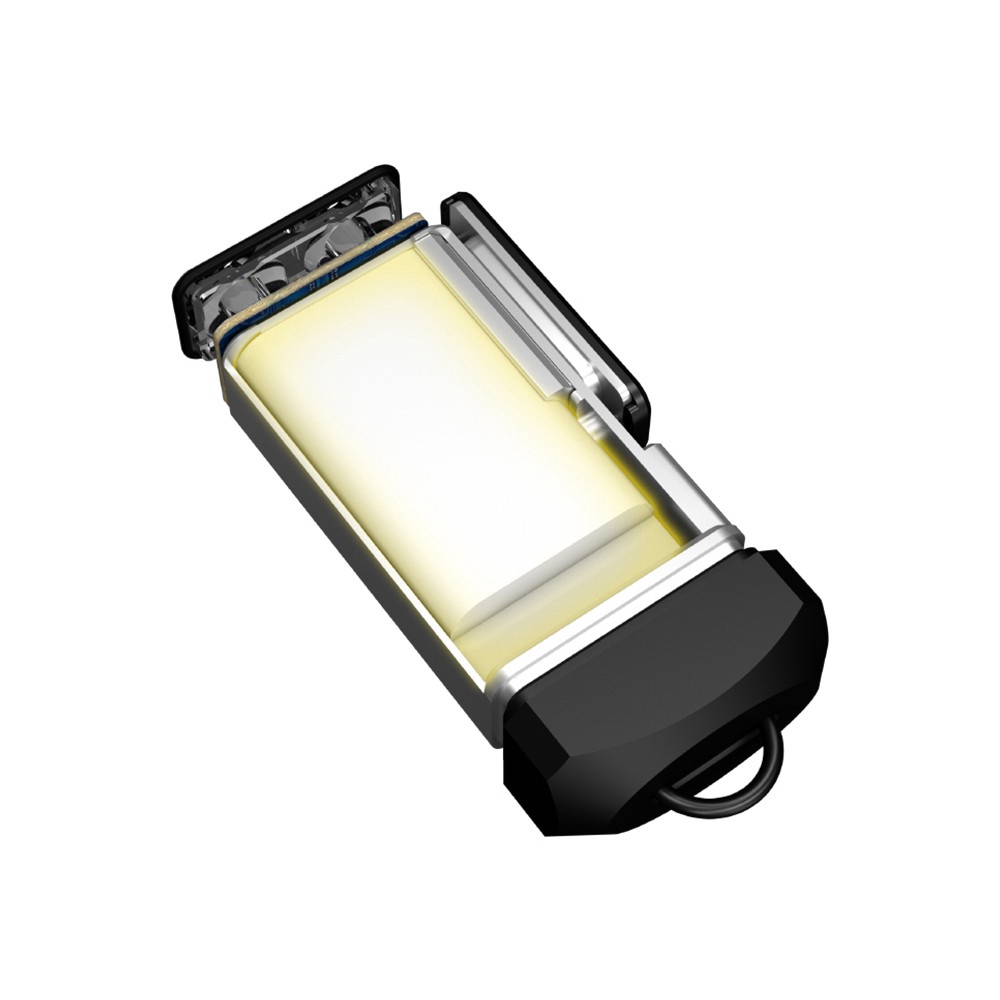 Đèn pin từ tính NITECORE TIP2 siêu sáng sạc USB kèm móc khóa