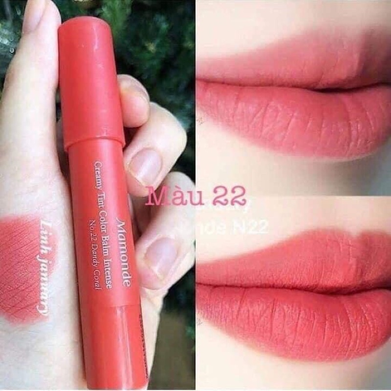 Son Bút Chì Mamonde Creamy Color Balm Intense | BigBuy360 - bigbuy360.vn