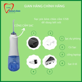 Máy tăm nước procare a10- máy tăm nước vê sinh răng miệng chính hãng - ảnh sản phẩm 5