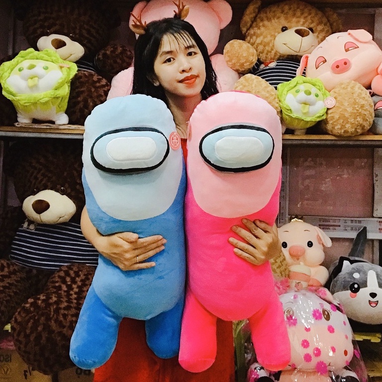 Gấu Bông AMONG US Miniso Dễ Thương 80cm