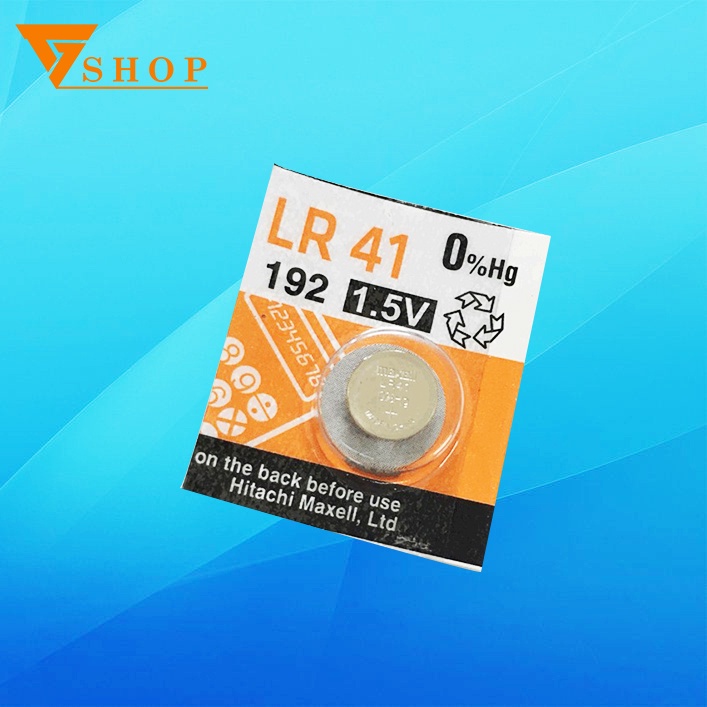 1 Viên Pin Maxell LR41 AG3 Hàng Chính Hãng