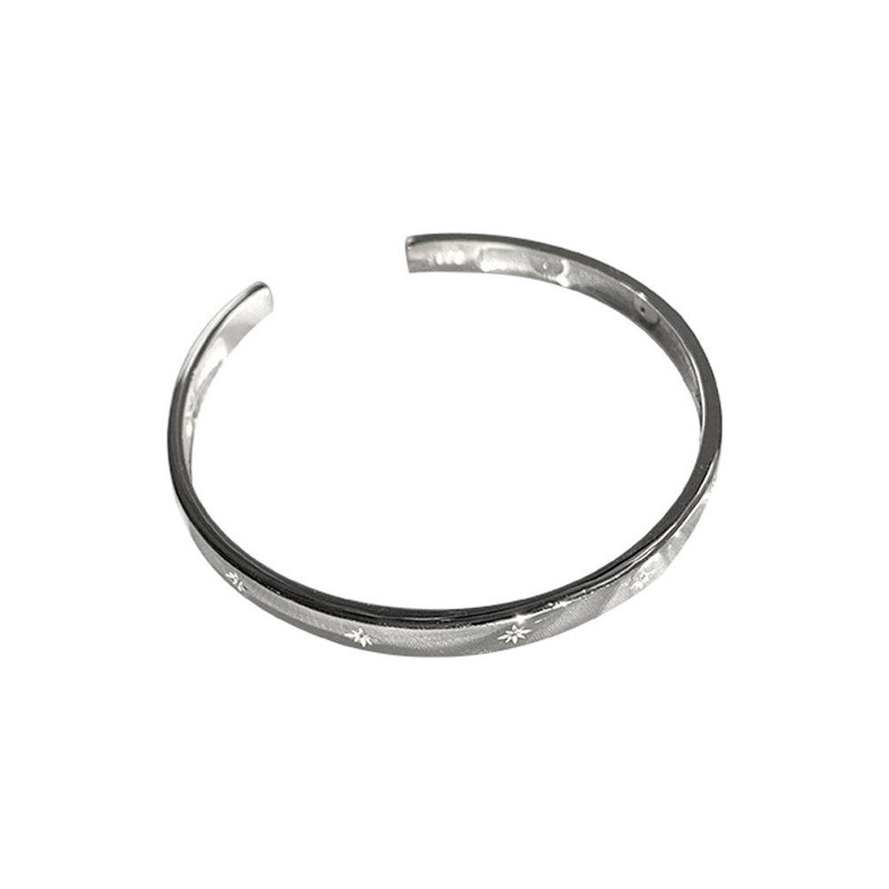 Vòng Tay Đính Đá Zircon Sáu Ngôi Sao May Mắn Thời Trang Cho Nữ|Vòng Tay Mở