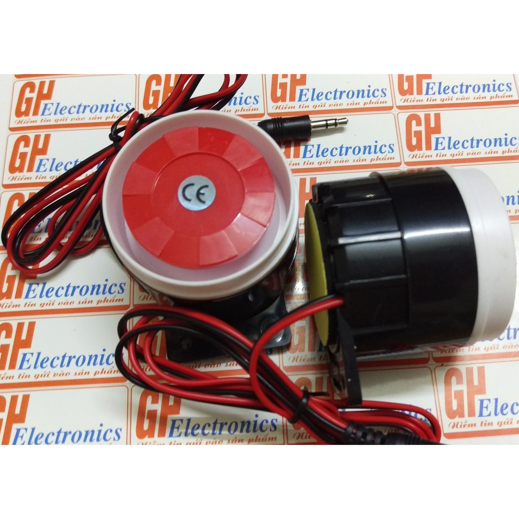 Còi hú to 12V, còi báo động 12V