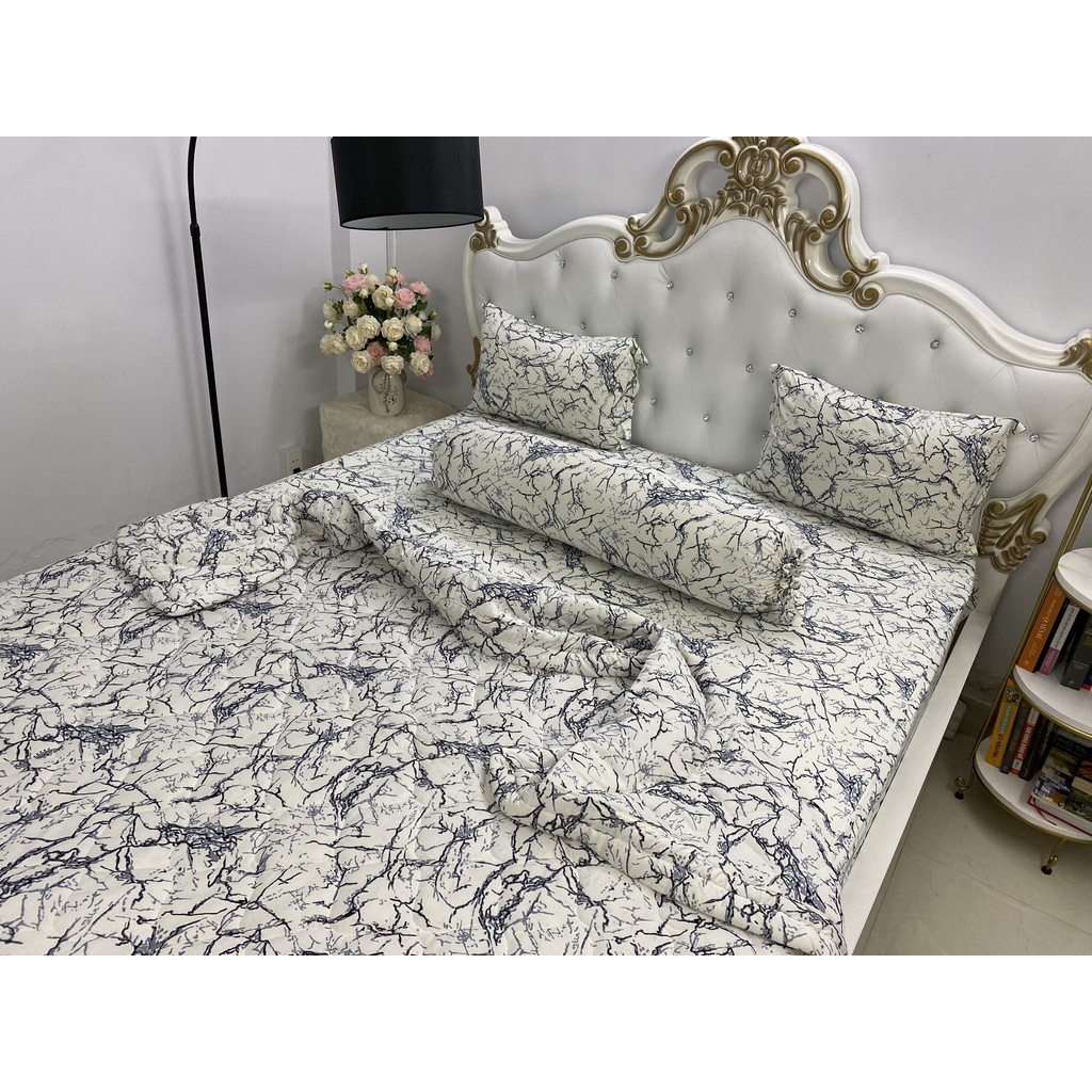 Bộ Drap kèm mền Thun Hàn Quốc ( 5 món } đủ size | BigBuy360 - bigbuy360.vn