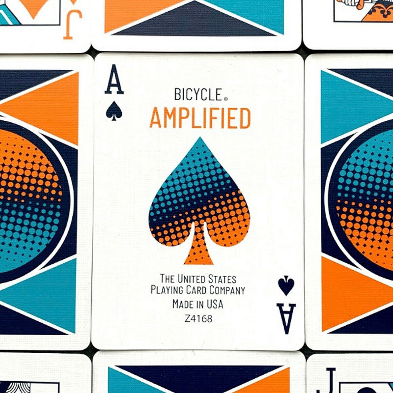Bicycle Amplified Playing Cards Deck Poker Size USPCC Limited Edition Magic Card Games Magic Props Magic Tricks