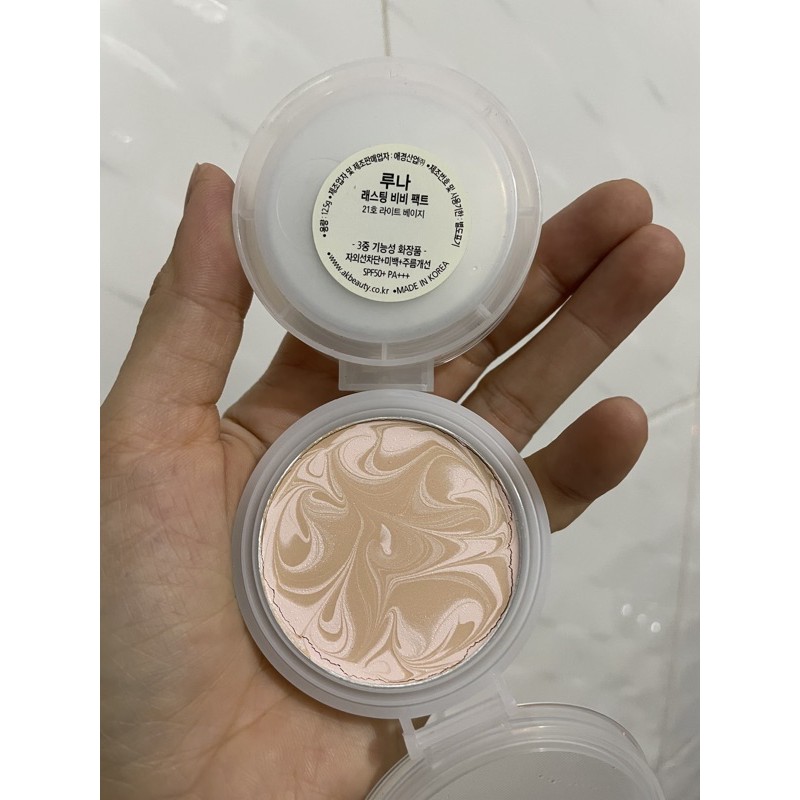 (Thanh lý) Lõi Phấn nước Luna Essence Sensitive Pact Plan 12,5g (bản gốc + refill)