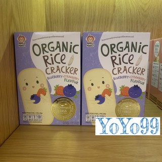 Bánh gạo organic Apple Monkey bổ sung Omega 3 & DHA
