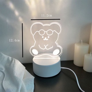 (Có sẵn) Đèn Ngủ 3D Để Bàn Cute