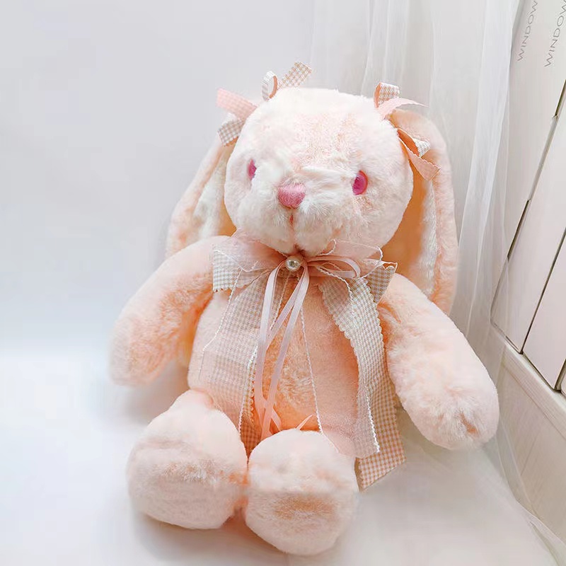 Thỏ Nhồi Bông Phong Cách Lolita Xinh Xắn Đáng Yêu