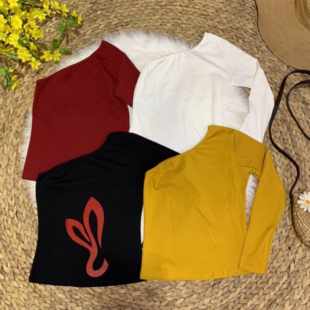 Áo lệch vai 1 tay